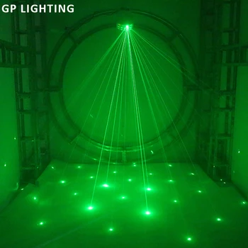 Led+laser disco valguse poole tuled derby strobe flash mõju laser projektor siseruumides dercoration