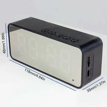 Juhtmevaba Bluetooth Kõlar Väike Mini Äratuskell Kaasaskantav Mini Cannon Voice Broadcast Kaardi Instert Sõidukitele Audio Süsteem