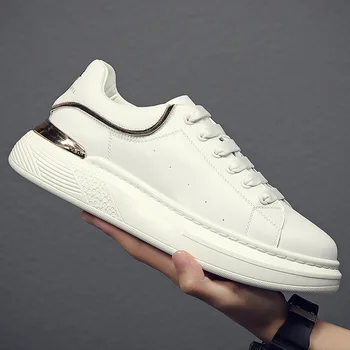 2021 uued vabaaja jalatsid paar valged kingad low cut korea stiilis trendikad meeste kingad moe suundumus tossud 35-49