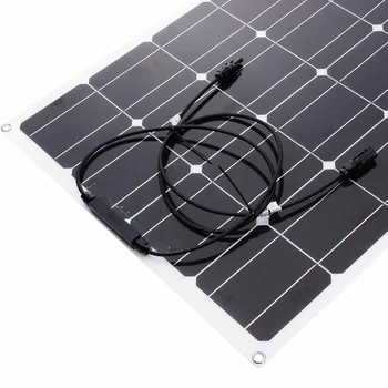 400W Solar Panel Kit Koos 10A ja 20A 30A Päikese Töötleja Semi-paindlik päikesepatareid Auto Jaht RV Aku Laadija