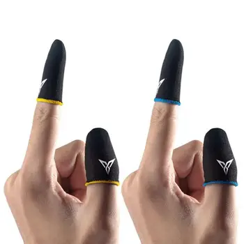 1 Paar Sõrme Kindad Non-slip Nailon Mobile Gaming Sõrme Varrukad Telefon Mängude Kindad