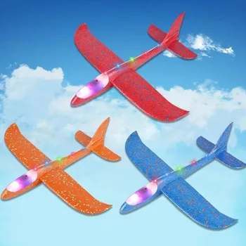 48cm Käega Visata Lennuk EPP Vaht Orbiidile Lennata Lennukid mudellennukid Väljas Lõbus Mänguasjad Lastele Pool Mängu