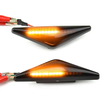 2tk Pool Repeater Valgus Lambi LED-pidurituled Dünaamiline suunatule Blinker Lamp Ford Jaoks Focus Mk1 Jaoks Mondeo Mk3