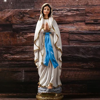 Katoliku Vaik Madonna Neitsi Maarja Kuju Joonis Käsitöö Figuriin Usuliste Pulm Kingitus Xmas Töölaua Kaunistus