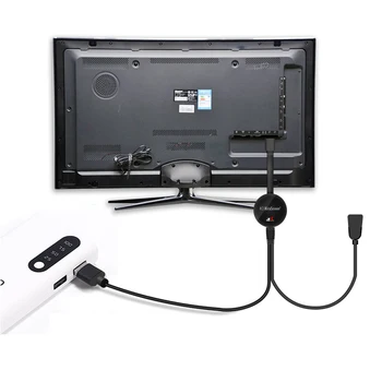 Mirascreen G7 PLUS TV Stick 2.4 G 5G 4K Video Dongle Streamer HD TV Traadita Dongles HDMI-ühilduv WiFi Ekraan Android Dongle