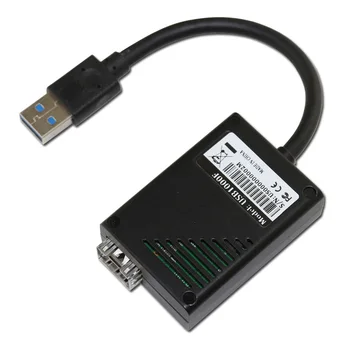 SFP NIC Fiber Channel Gigabit Ethernet, et USB3.0 Adapter Kiibistik RTL8153