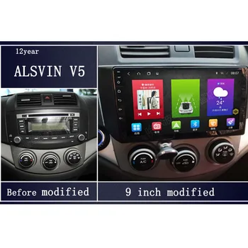 Auto Universal Raido 9 / 10 Tolline Auto, Auto Audio Mängija, Millel Gps Navigatsiooni Süsteem Android Süsteemi MP3 MP4 Muusika Mängija, Bluetooth