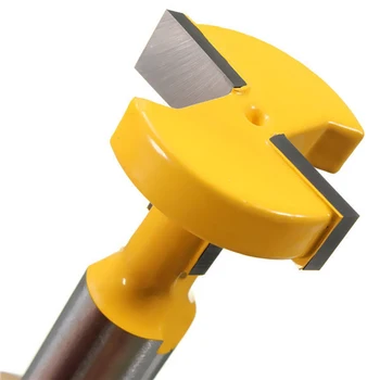 1/2 Tolline Karbiid Varre T-Pessa Ruuteri Bit T-Rada Püsthöövel-Puidutöötlemine Milling Cutter Puidutööstuse Tööriistad Väikesed Kaasaskantavad Puidust Tööriistad