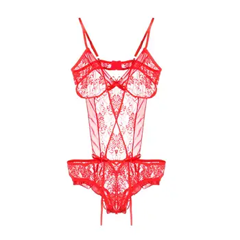 Seksikas Naistepesu Punane Pits Stiilis Naised Porno Sleepwear Nightwear Naiste Aluspesu Komplekt Erootiline Pits Kleit Sugu Sensuaalne Pesu Naistele