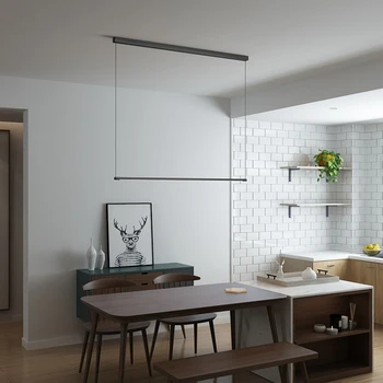 Kaasaegne Ripats Kerge minimalistlik Hanglamp Köök restoran elutuba isiksus loominguline Võistluskalendri Rippuvad Valgus Decor