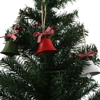 Klassikaline Bell Jõulud Kingitus Ripats Creative Christmas Jingling Bell Kanepi Köis Jõulud Home Office Partei Teenetemärgi