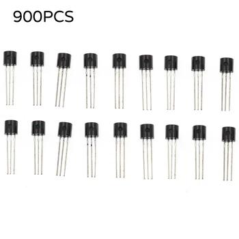 900 Tükki 18 Kirjeldused Must Väike Võimsus Lülitus Transistori Kehtestatud Kvaliteedi Lava Lamp Kiibid Suurepärane Kvaliteet