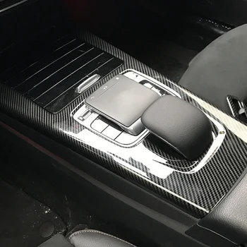 Auto Center Console Paneel Kaitse Raam + Pool Katte jaoks Sisekujundus Mercedes W177 CLA C118 2019 2020