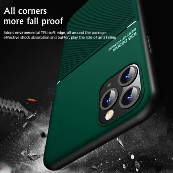 Luksus Retro Leather Case For iPhone 11 Pro Max X XS XR 7 8 6 6S Plus SE 2 2020. aasta Auto Magnet Äraveo Põrutuskindel Kate
