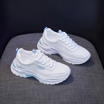 Suvel õhuke silma vanad kingad naiste trendikad kingad sports net kingad valged kingad 2021 uus kevad ja sügis