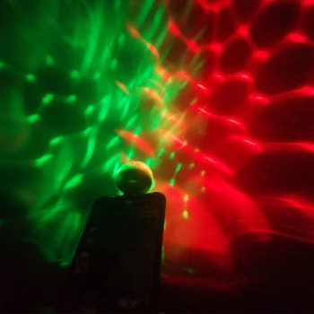 Mini-USB Laser Kerge Muusika Lava Valgus Show Club Disco DJ Light Laser Projektor, Heli Kontrolli Kristall Magic Ball Toime Tuled