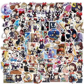 10/50/100TK Kiki ' s Delivery Service Anime, Kleebised, Sülearvuti Vee Pudel Rula Veekindel Graffiti Decal Kleebis Kid Mänguasi