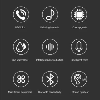 V10 TWS Bluetooth Kõrvaklapid Juhtmeta Kõrvaklapid Äri-Vabad Peakomplekt Mic Sõita Kõne Sport Kõrvaklapid Nutitelefonidele