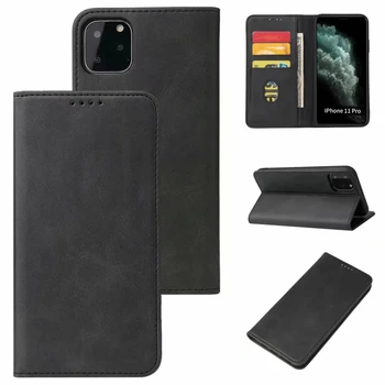 Leather Case for iPhone Mini 12 11 Pro XS Max XR Telefon, Rahakott Kott Flip Magnet Kate iphone 8 7 6s 6Plus SE 2020 Ultra Õhuke