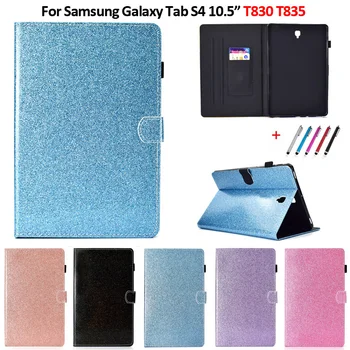 Luksus Glitter Bling Kata Case For Samsung Galaxy Tab S4 10.5 juhul Tablett Juhul Funda Samsung S4 10.5 2018 SM-T830 T835