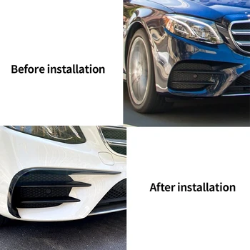 Esistange Lip Splitter Udutuli Iluvõre Kate Sisekujundus Spoiler jaoks Mercedes-Benz E-Klassi W213 E200 E260 E300 2016-2020