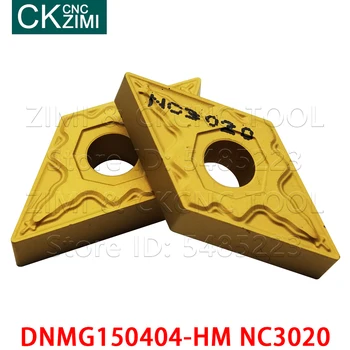 DNMG150404-HM NC3020 DNMG431 NC3020 CNC Karbiid Keerates Lisab CNC Vahendid Välise puidu Treimine Vahend kõrge kvaliteedi DNMG terasest