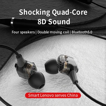 Originaal Lenovo XE66 Kõrvaklapid Juhtmeta Bluetooth-5.0 Kõrvaklappide Veekindel Spordi-Peakomplekt Koos Mikrofoniga Müra Tühistamises