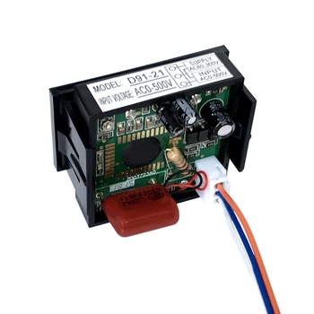 AC 80-500V LED Digitaalne Voltmeeter-Pinge Arvesti Volt Vahend, Tööriist, 2 Juhtmed Sinine Ekraan 0-500V DIY 35*20mm