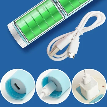 Elektriline Hambahari Täiskasvanud Sonic Harja USB Asendamine Pese Pead