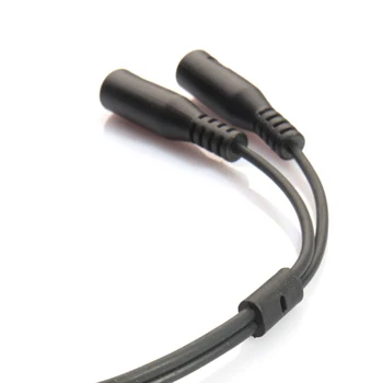 1tk 3.5 mm stereo audio meeste ja 2 naiste peakomplekt mic splitter cable adapter konverteerimise line combo kõrvaklappide/mikrofoni sadam
