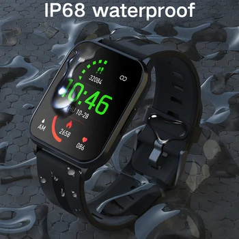 Smart Watch IP68 Veekindel Pedometer reaalajas Keha Temperatuuri Avastamise Tervise Järelevalve Sport Käevõru 28 Päeva Aku Eluiga