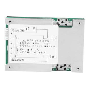 4S 12V 50A BMS PCB Protection Board Inverter UPS Aku Tasakaalu LiFePo4 Elu 18650 Raua Fosfaat Aku Cell