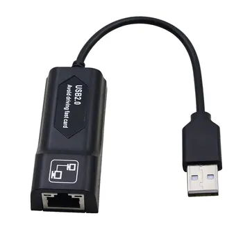 USB 2.0, RJ45 Adapter/ 2X Mirco USB-Kaabel LAN Ethernet Adapter Amazon Tulekahju TV 3 või Kinni GEN 2