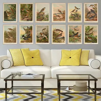 Uued Hiina Stiilis Lill Home Decor Maalid Seina Art HD Pildid Loominguline Plakat Modulaarne elutuba