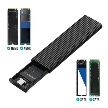 Ruum NVME M. 2 SSD Riigi USB3.1 TypcA Laiendamine Adapter M2 Kaardi Csae Protokolli Lahter Disk NGFF Dual Raske Converter Q2H6