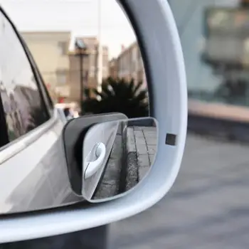 Auto 1tk/2tk 360 Kraadi Pöörlevad lainurk Kumer Blind Spot Peegel Frameless tahavaate Peegel, Auto Parkimine Rearview Mirror