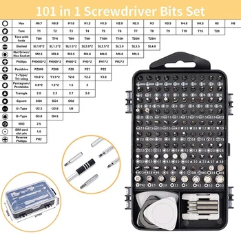 130 1 Täpsusega Screwdriver Set Mini Professionaalne netic Elektroonika Remont Tööriistad Telefon Arvuti Watch Sülearvuti