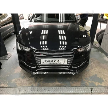 Audi A5, S5 Sedaan 4-Ukseline Kupee 2 Ust 2013-2016 süsinikkiust esistange Lip Spoiler FRP Lõug Kühveldada Valvur
