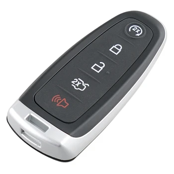 Car Smart Remote Key 5 Nuppu, 433MHz Sobib Ford Focus Serv Põgeneda Explorer Sõnn Flex 2011-2016 BT4T-15K601-JC