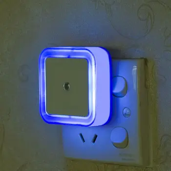 LED Night Light EL USA Pistik Mini Square Traadita Light Sensor Öö Lamp-Baby Tuba Magamistuba, elutuba Trepid Koridori Lamp