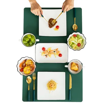 Euroopa Plaat Komplekti Praad Nuga Kahvel Teenindavad toitlustusasutustes Toidud, Sushi Plaat Komplekti Kaasaegne Vaisselle Köök Dinnerware DF50PZ