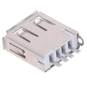 10tk/Palju Naissoost 4-Pin Type A Pistik-USB-Adapter DIY Plastikust Kate USB-Pistikud
