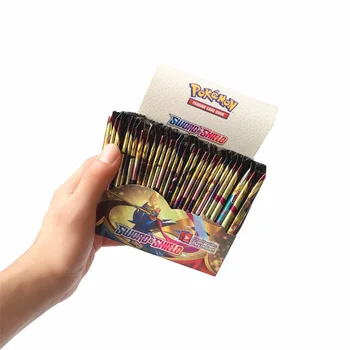 324/kast Pokemon Uus Mõõk ja kilp versiooni lisandumine võidelda Interaktiivne Tabel Kaardi Mäng Jõulud kingitus kogumine