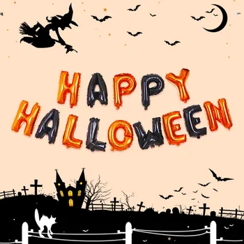 Halloweeni Dekoratsioonid Kõrvits Õhupallid Seadke Vaim Õhupallid Kolju Pvt-Foolium Õhupallid Lapsed Kasuks Halloween Pool Kaunistamise Tarvikud