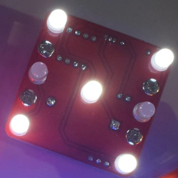 DIY Kiik Loksutades LED Dice Komplekt koos Väikese Vibratsiooniga Mootor Diy Elektroonilise Komplektid