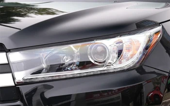 Toyota Highlander 2018 2019 Pesuseade Kate Pesuseade Shell Mask Läbipaistev Kate Lampshdade Esilaterna Kest