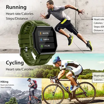 CHOTOG Smart Watch Mehed Bluetooth Kõne Muusika IP67, Veekindel Smartwatch Naiste Südame Löögisageduse Monitor Väljas Sport Full Touch Kell