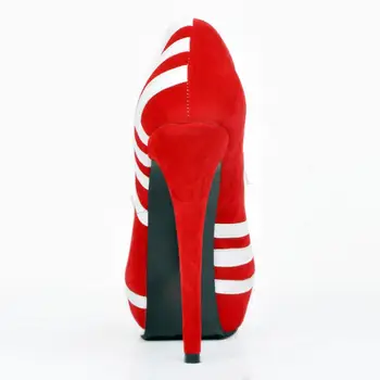 LAIGZEM MOOD Naiste Kontsad Partei Klubi Platvorm Sandaalid Kooritud Stiletto Daamid Kingad Naine Zapatos Mujer Suur Suurus 34-52