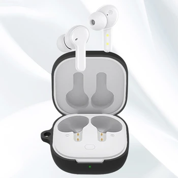 Comipable koos QCY T13 Traadita Bluetooth-Earbuds Põrutuskindel Silikoon Kate koos Anti-drop Lukk